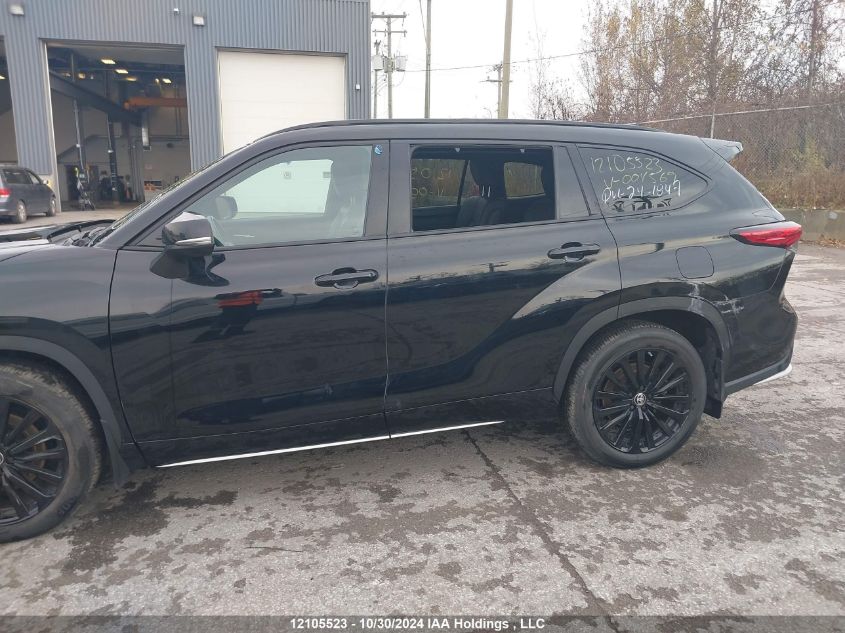 2023 Toyota Highlander VIN: 5TDKDRBH3PS004569 Lot: 12105523