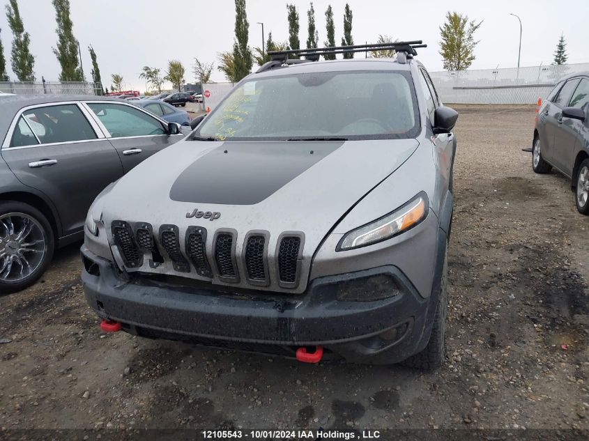 2017 Jeep Cherokee Trailhawk VIN: 1C4PJMBB2HW598134 Lot: 12105543