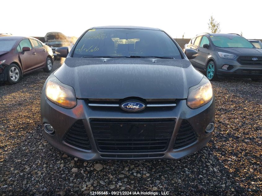 2013 Ford Focus Titanium VIN: 1FADP3N26DL356889 Lot: 12105545