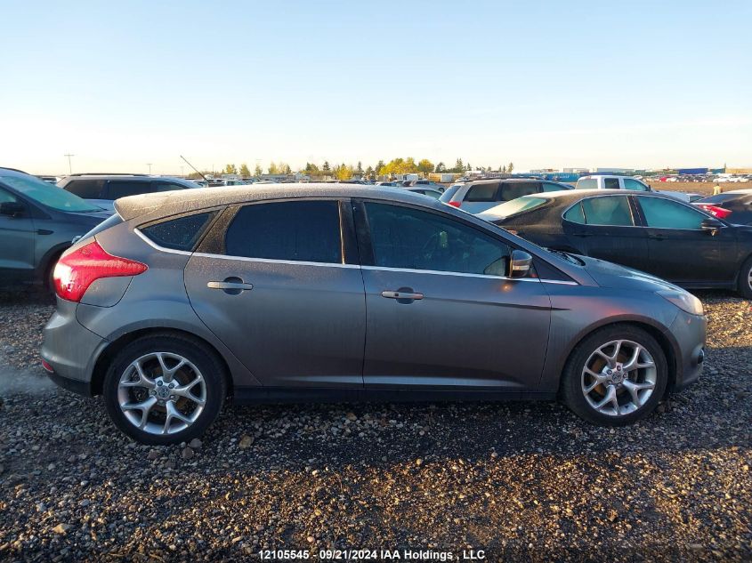 2013 Ford Focus Titanium VIN: 1FADP3N26DL356889 Lot: 12105545