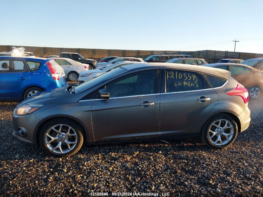 2013 Ford Focus Titanium VIN: 1FADP3N26DL356889 Lot: 12105545