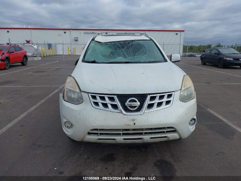 2013 Nissan Rogue S VIN: JN8AS5MVXDW107095 Lot: 12105569