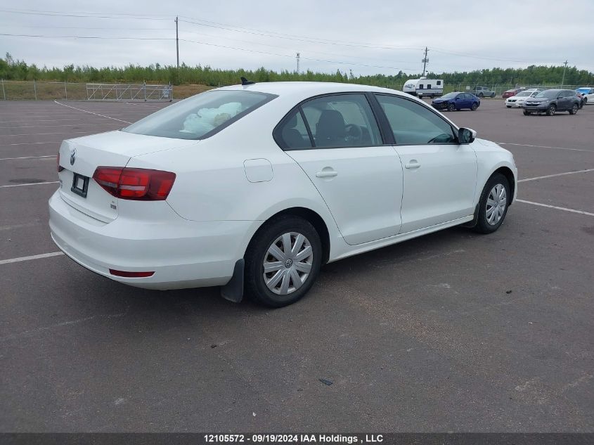 2016 Volkswagen Jetta Sedan VIN: 3VW267AJ3GM386344 Lot: 12105572