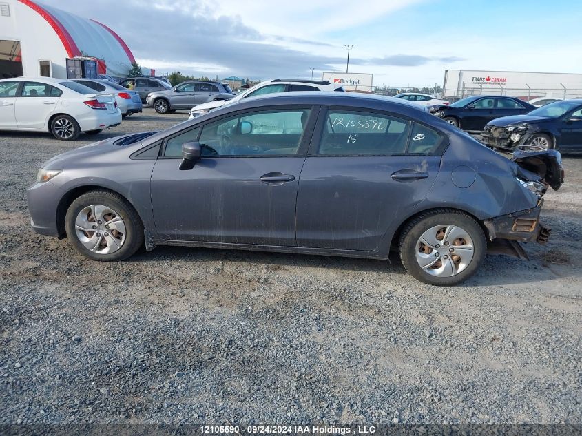 2015 Honda Civic Sedan VIN: 2HGFB2F48FH015913 Lot: 12105590