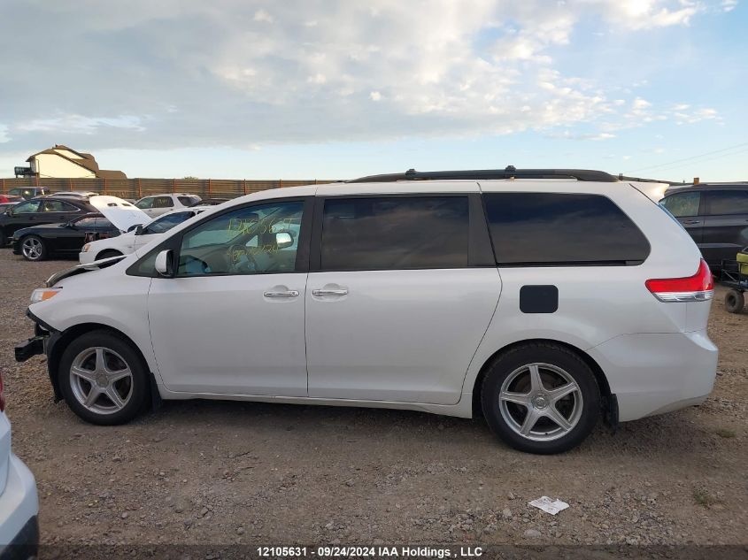 2011 Toyota Sienna Limited 7 Passenger VIN: 5TDDK3DC9BS007689 Lot: 12105631