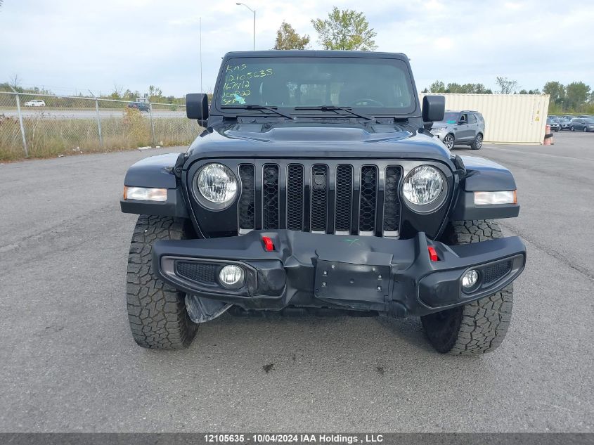 2022 Jeep Gladiator Rubicon VIN: 1C6JJTBG8NL167412 Lot: 12105635