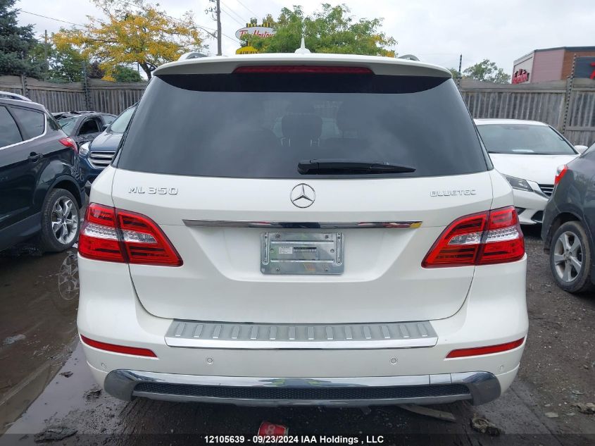 2015 Mercedes-Benz M-Class VIN: 4JGDA2EB6FA539225 Lot: 12105639