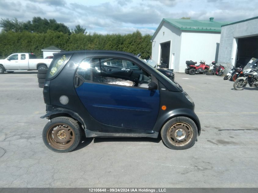 2006 Smart Fortwo VIN: WMEAJ00F66J257450 Lot: 12105648