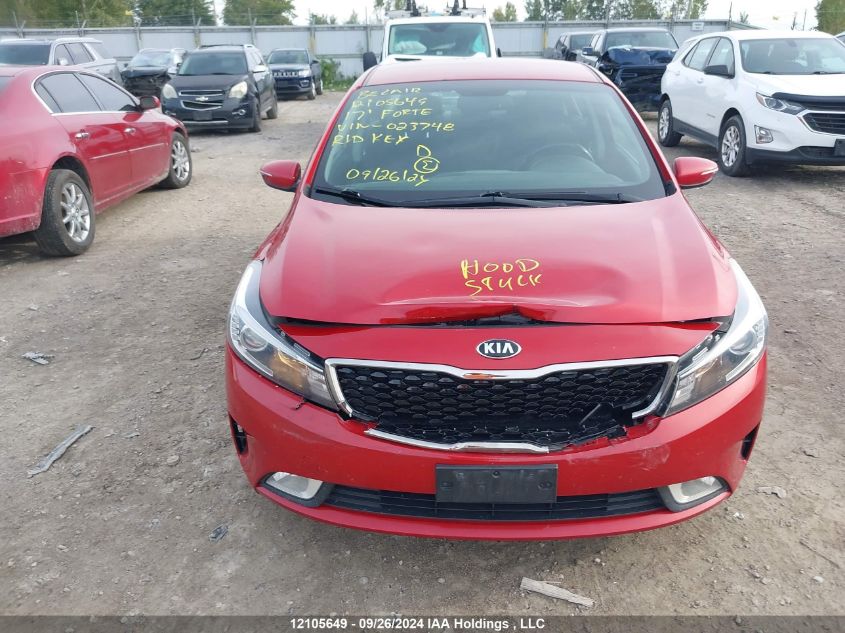 2017 Kia Forte VIN: 3KPFL4A84HE023748 Lot: 12105649