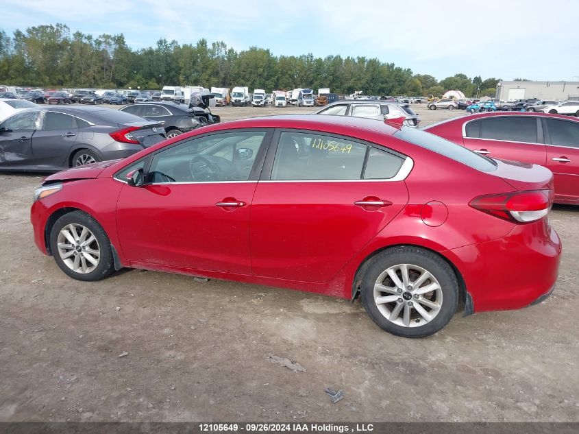 2017 Kia Forte VIN: 3KPFL4A84HE023748 Lot: 12105649