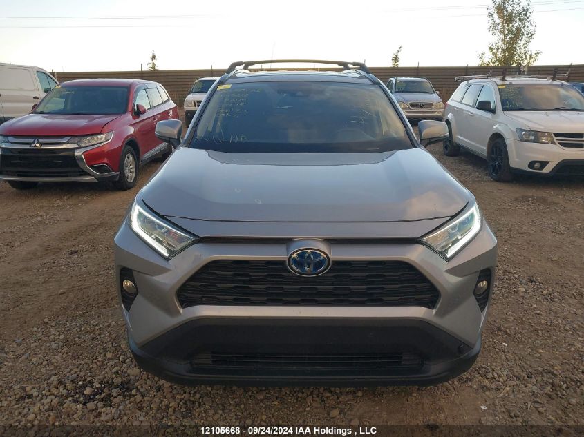 2020 Toyota Rav4 Hybrid Xle VIN: 2T3RWRFV6LW100018 Lot: 12105668