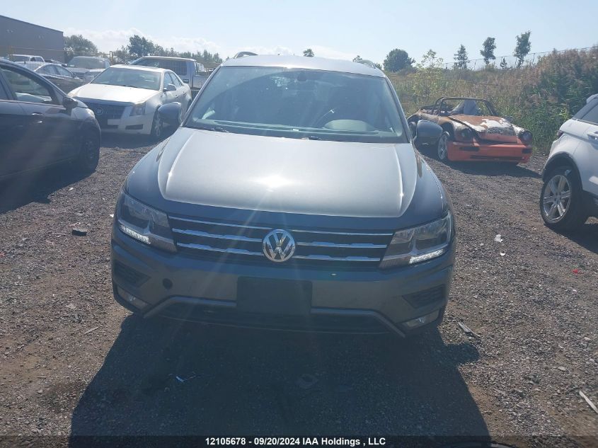 2019 Volkswagen Tiguan VIN: 3VV2B7AX8KM105474 Lot: 12105678