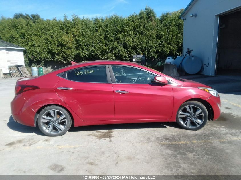 KMHDH4AHXGU554604 2016 Hyundai Elantra Se/Sport/Limited