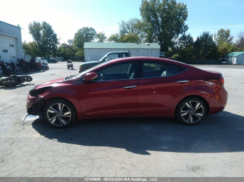 KMHDH4AHXGU554604 2016 Hyundai Elantra Se/Sport/Limited