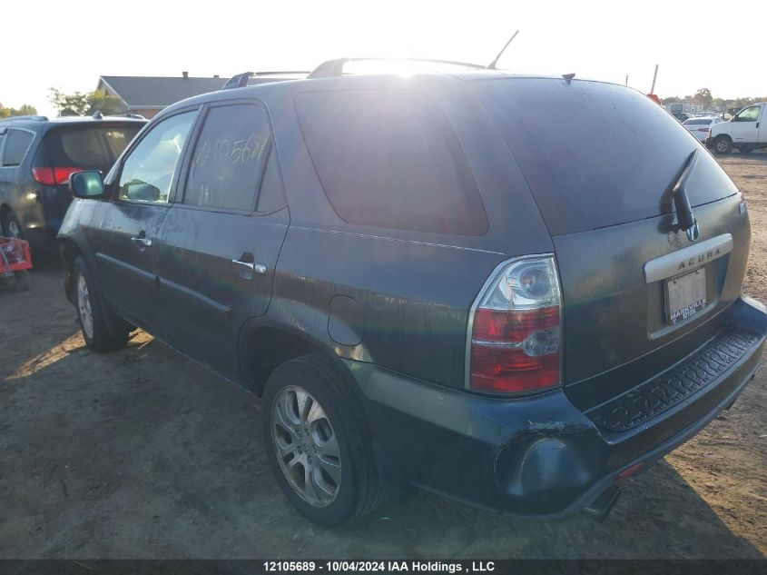 2004 Acura Mdx VIN: 2HNYD189X4H510979 Lot: 12105689