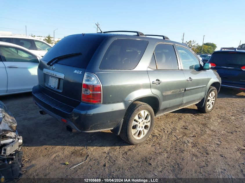 2004 Acura Mdx VIN: 2HNYD189X4H510979 Lot: 12105689