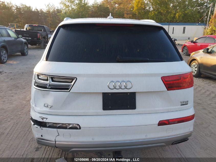 2018 Audi Q7 VIN: WA1AAAF72JD031671 Lot: 12105695