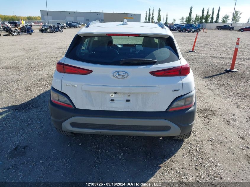 2023 Hyundai Kona Sel VIN: KM8K6CAB7PU033536 Lot: 12105726