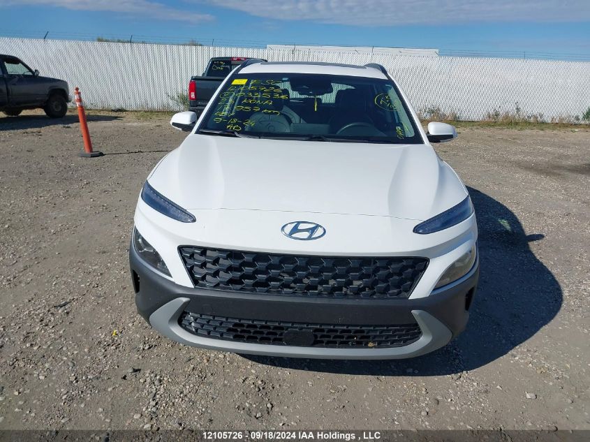 2023 Hyundai Kona Sel VIN: KM8K6CAB7PU033536 Lot: 12105726