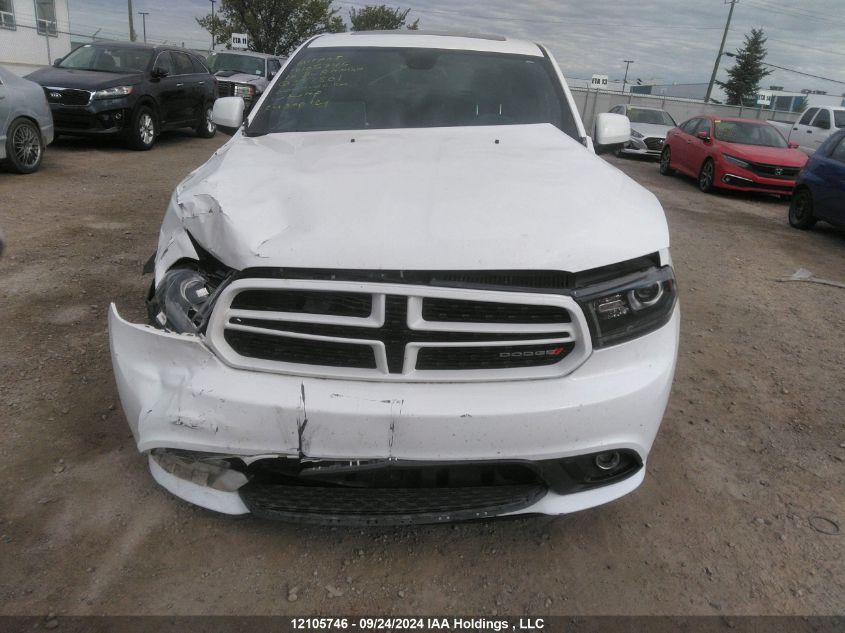 2016 Dodge Durango R/T VIN: 1C4SDJCT4GC383801 Lot: 12105746