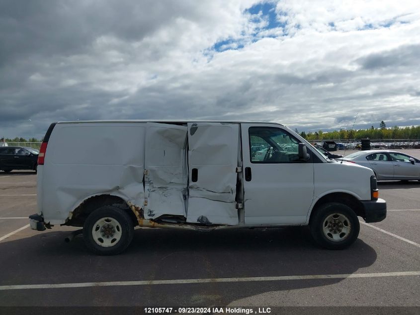 2010 Chevrolet Express 2500 Work Van VIN: 1GCZGFDA2A1119575 Lot: 12105747