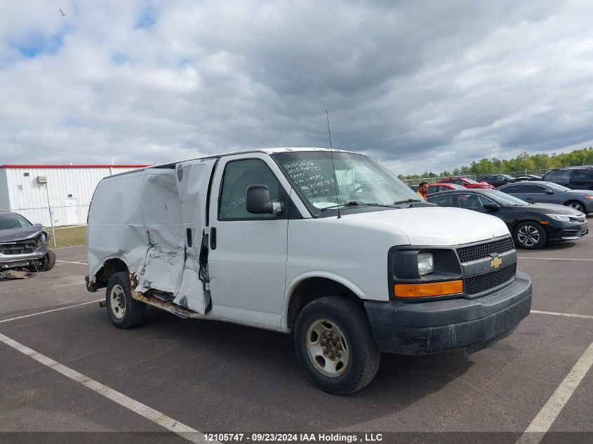 2010 Chevrolet Express 2500 Work Van VIN: 1GCZGFDA2A1119575 Lot: 12105747