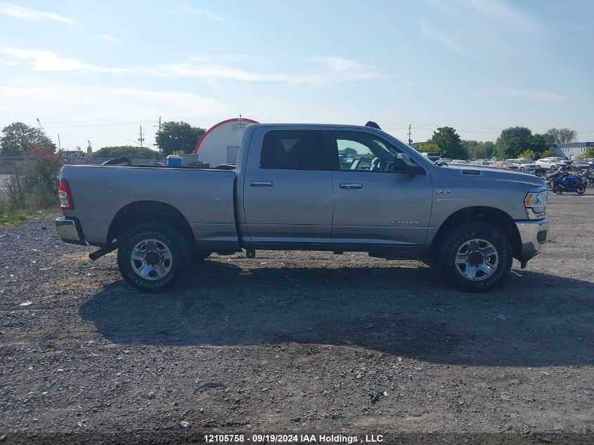 2019 Ram 2500 Big Horn VIN: 3C6UR5DJ7KG592607 Lot: 12105758