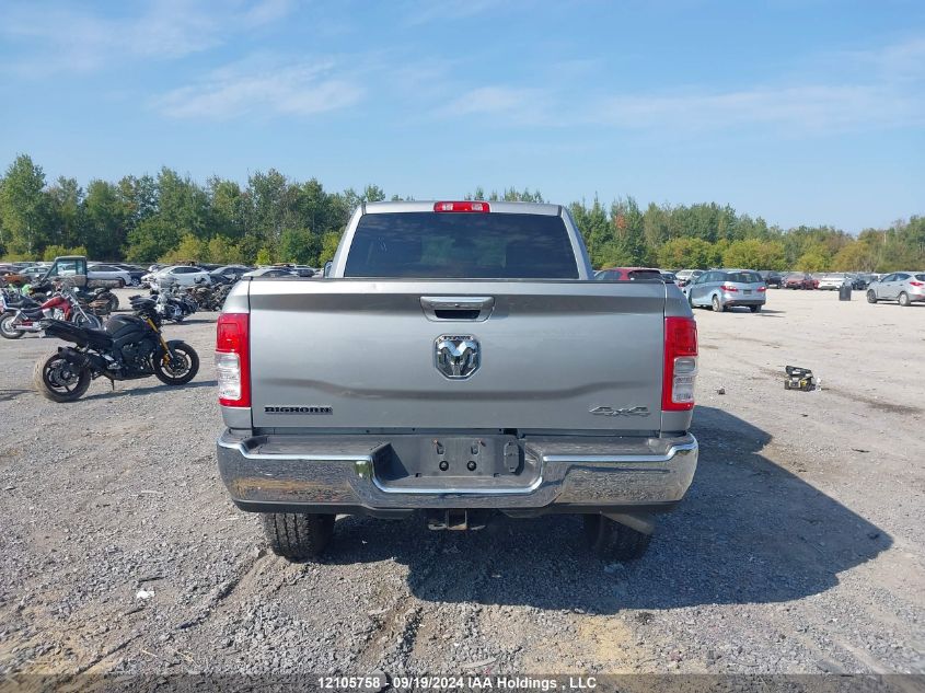 2019 Ram 2500 Big Horn VIN: 3C6UR5DJ7KG592607 Lot: 12105758