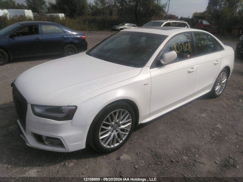 WAUBFCFLXFN003958 2015 AUDI A4 - Image 2