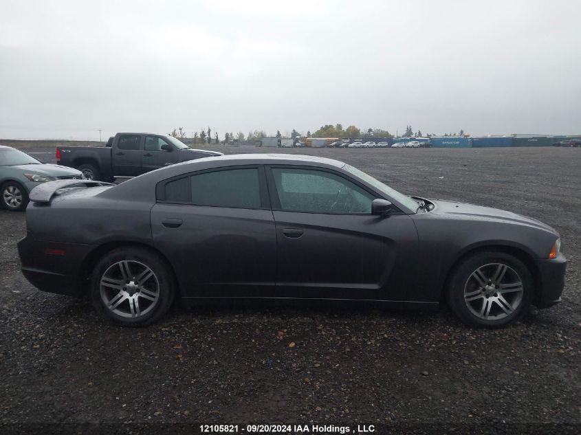 2013 Dodge Charger Sxt VIN: 2C3CDXHG2DH582569 Lot: 12105821