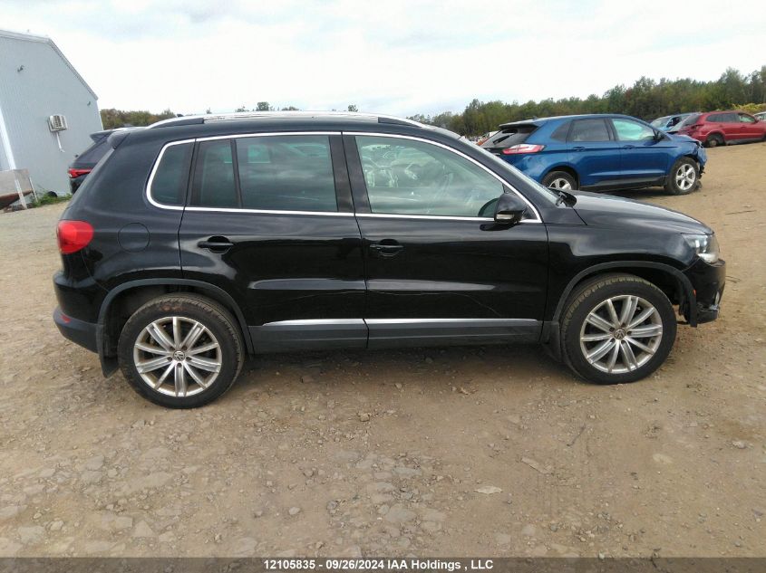 2017 Volkswagen Tiguan Comfortline VIN: WVGMV7AX0HK041201 Lot: 12105835