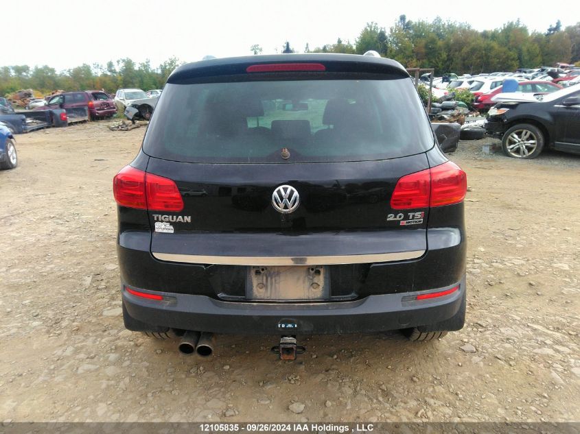 2017 Volkswagen Tiguan Comfortline VIN: WVGMV7AX0HK041201 Lot: 12105835