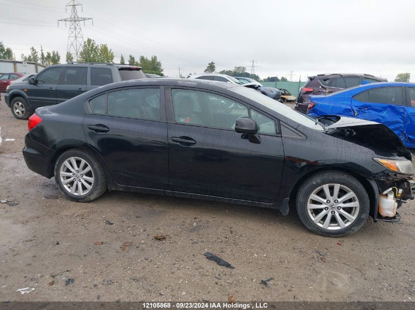 2012 Honda Civic Sdn VIN: 2HGFB2F52CH060382 Lot: 12105868