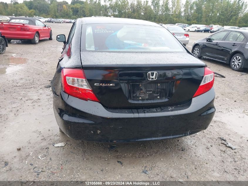 2012 Honda Civic Sdn VIN: 2HGFB2F52CH060382 Lot: 12105868