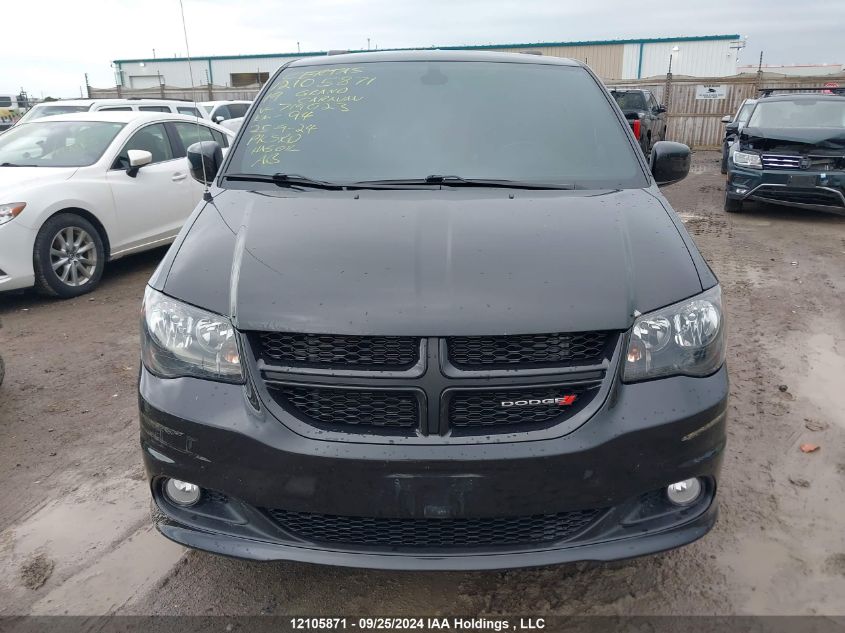 2019 Dodge Grand Caravan Gt VIN: 2C4RDGEG7KR719023 Lot: 12105871