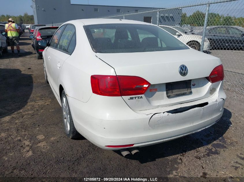 2013 Volkswagen Jetta VIN: 3VW1K7AJ6DM381965 Lot: 12105872