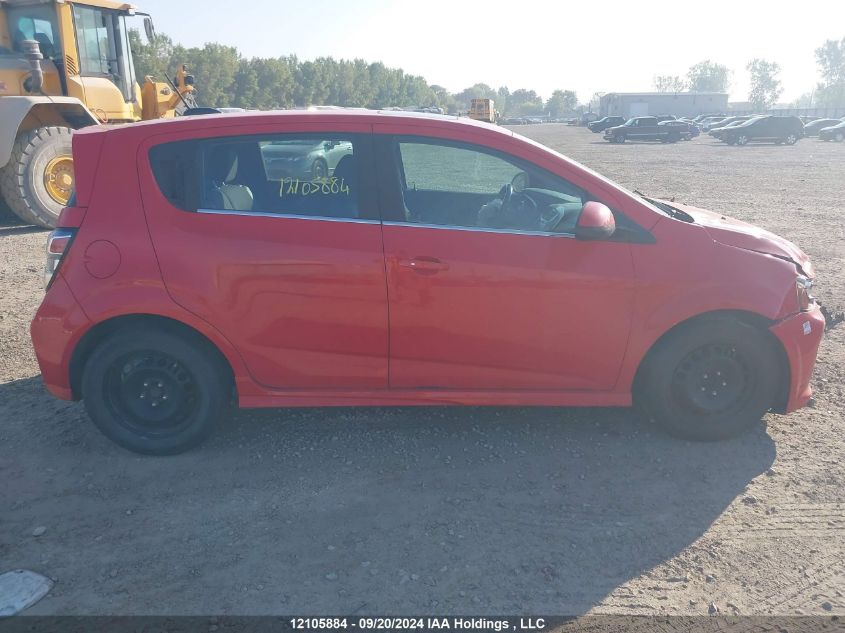 2017 Chevrolet Sonic VIN: 1G1JD6SB3H4161806 Lot: 12105884