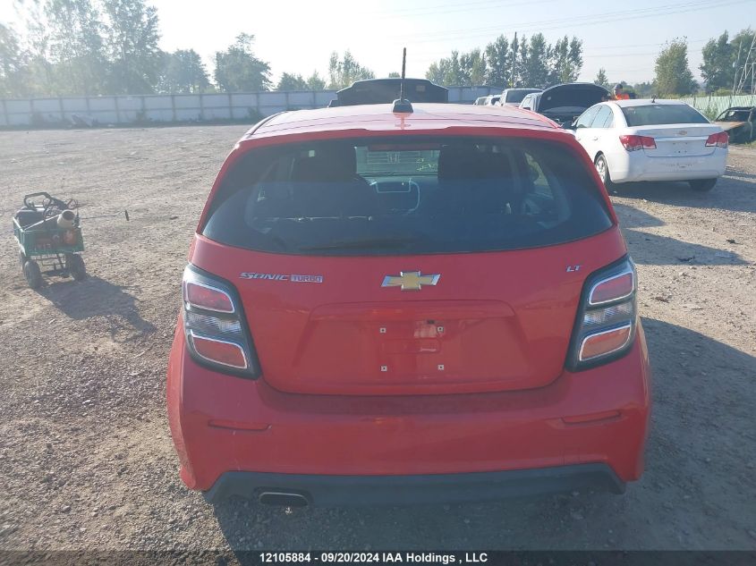 1G1JD6SB3H4161806 2017 Chevrolet Sonic