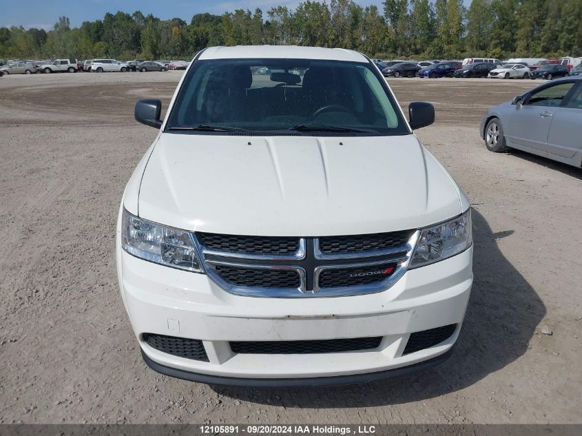 2018 Dodge Journey Cvp/Se VIN: 3C4PDCAB1JT219512 Lot: 12105891