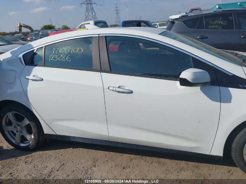 2018 Chevrolet Volt Lt VIN: 1G1RA6S56JU123286 Lot: 12105900