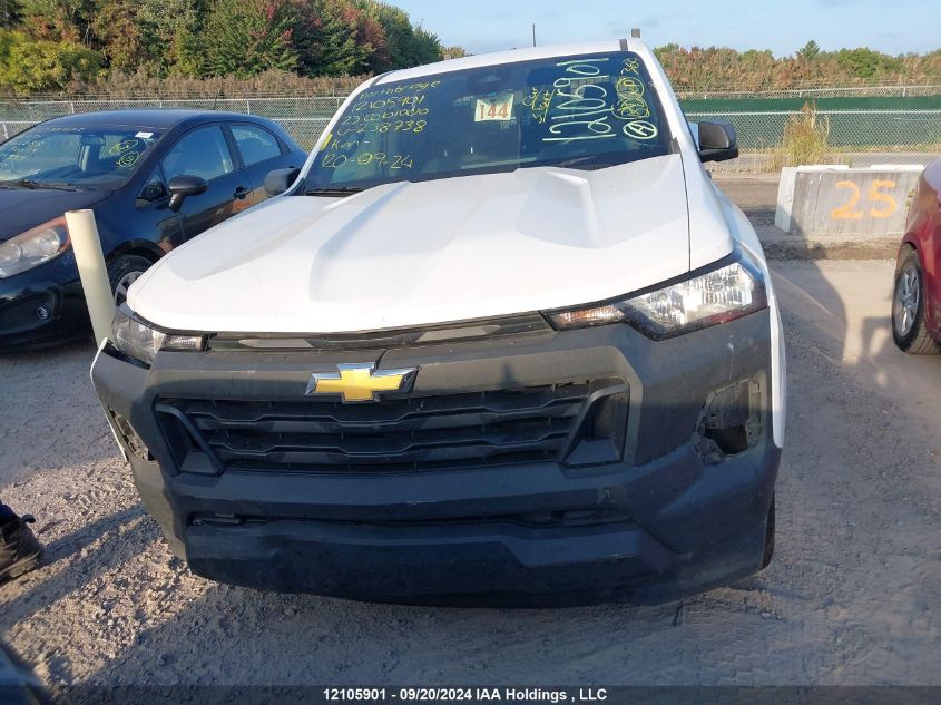 2023 Chevrolet Colorado VIN: 1GCPTBEK2P1238738 Lot: 12105901