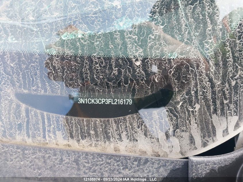 2015 Nissan Micra VIN: 3N1CK3CP3FL216179 Lot: 12105974
