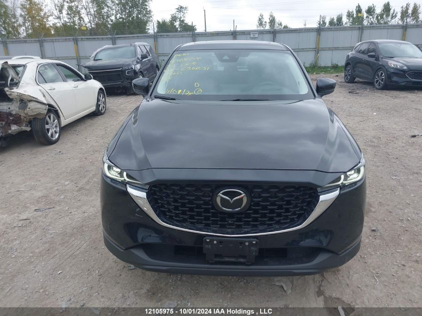 2022 Mazda Cx-5 VIN: JM3KFBDM0N0638831 Lot: 12105975