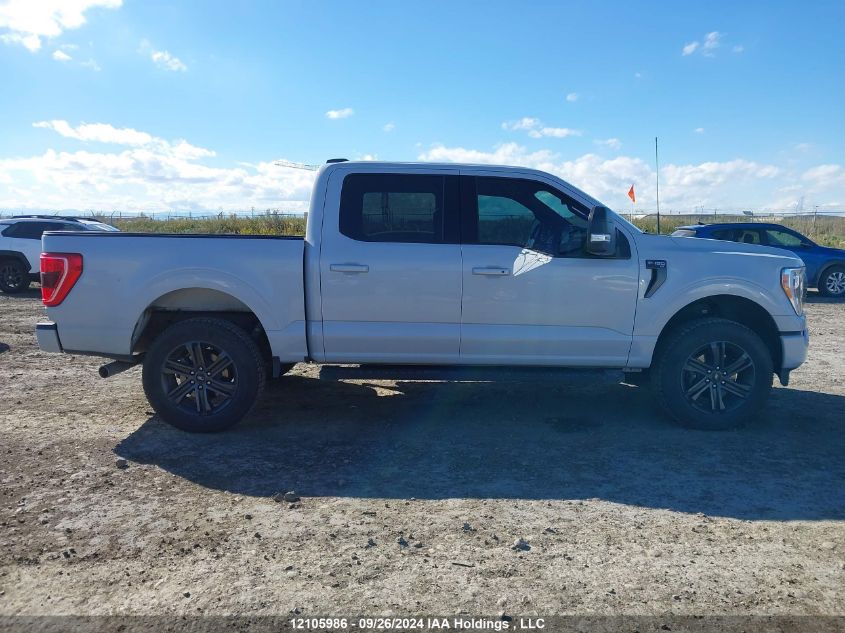 2022 Ford F150 Supercrew VIN: 1FTFW1E85NKD15157 Lot: 12105986