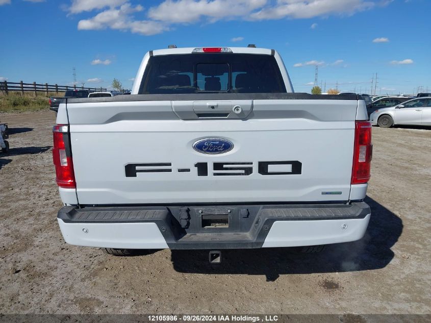 2022 Ford F150 Supercrew VIN: 1FTFW1E85NKD15157 Lot: 12105986