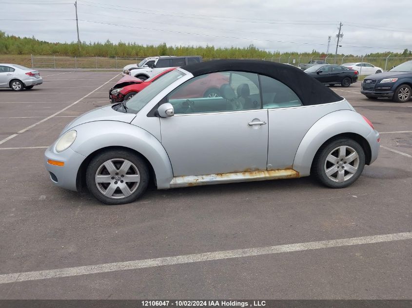 2007 Volkswagen New Beetle 2.5 VIN: 3VWRF31Y37M401106 Lot: 12106047