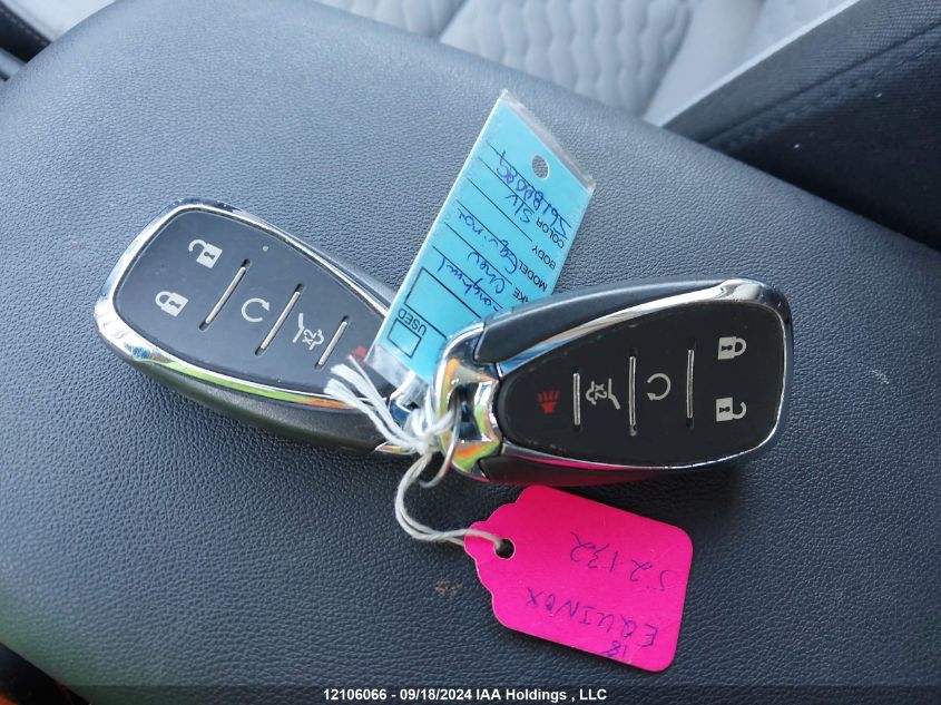 2018 Chevrolet Equinox Lt VIN: 2GNAXJEV0J6188089 Lot: 12106066