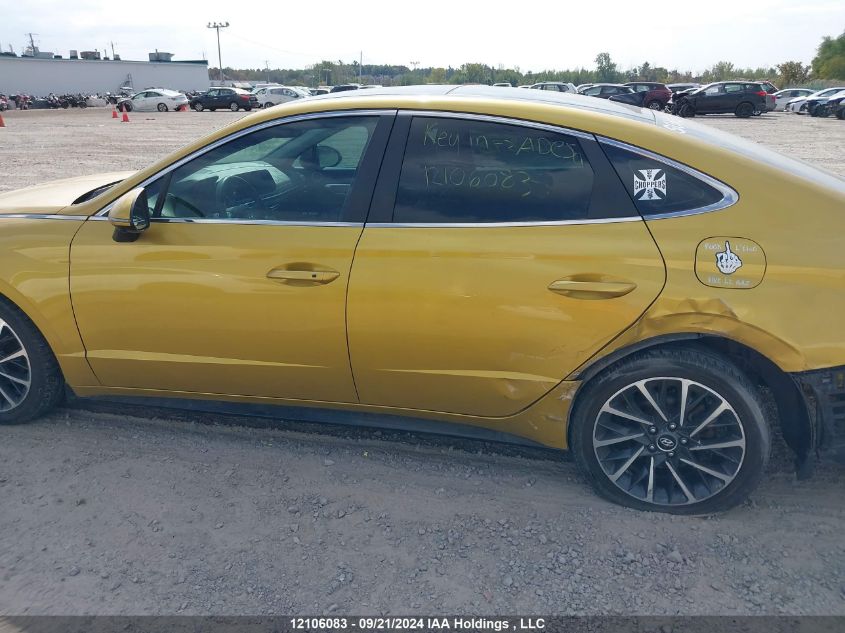 2020 Hyundai Sonata Ultimate VIN: 5NPEH4J29LH003878 Lot: 12106083