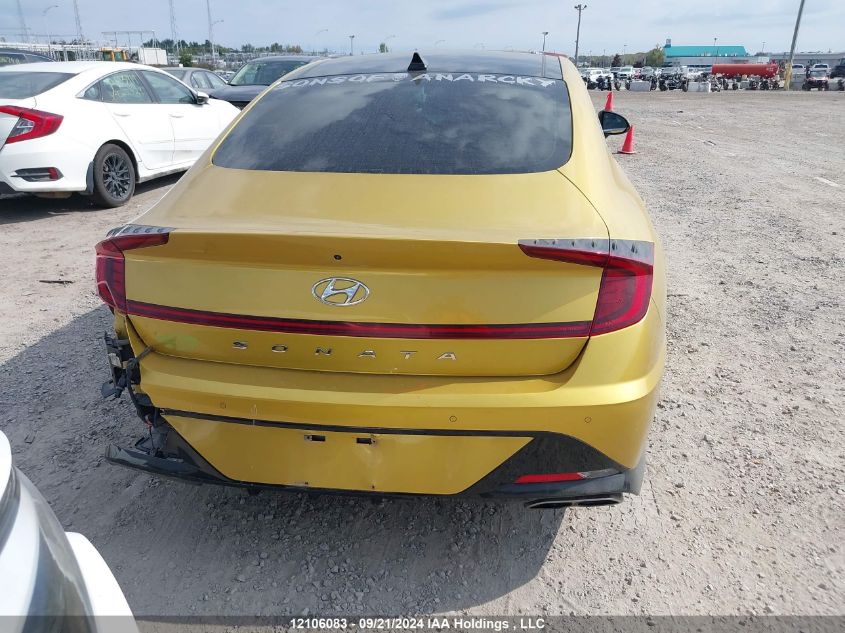 2020 Hyundai Sonata Ultimate VIN: 5NPEH4J29LH003878 Lot: 12106083