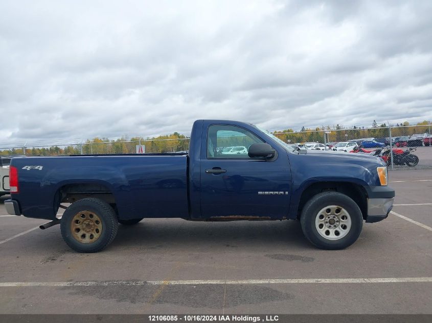 2009 GMC Sierra 1500 VIN: 1GTEK14X69Z241003 Lot: 12106085